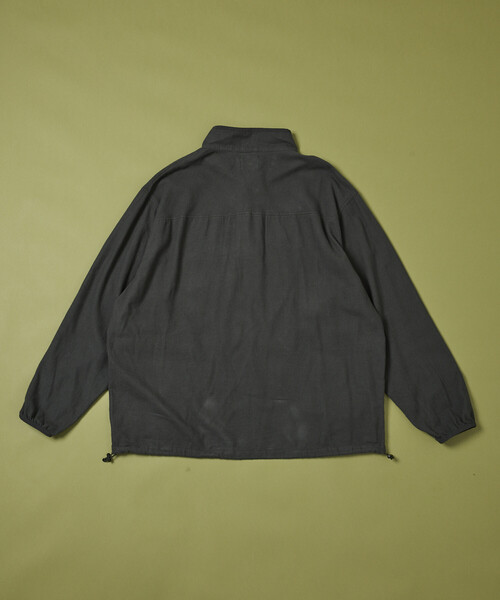 FREAK'S STORE（フリークスストア）の「FREAK'S STORE for BEACH & FES フランネル ハーフスナップ スタンドカラー プルオーバーシャツ（シャツ/ブラウス・メンズ・ブラック/チャコールグレー/ブラウン/ブルー・SMALL/MEDIUM/LARGE）」の18枚目の写真