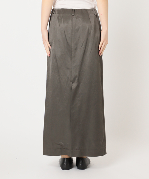 CITYSHOP（シティーショップ）の「PIGMENT SATIN スカート（スカート・レディース・ブラック・38/36）」の8枚目の写真