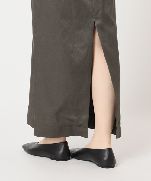 CITYSHOP（シティーショップ）の「PIGMENT SATIN スカート（スカート・レディース・ブラック・38/36）」の12枚目の写真