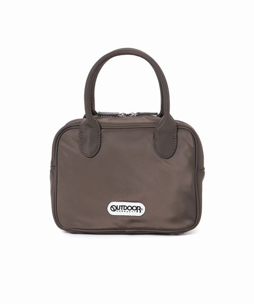 OUTDOOR PRODUCTS(アウトドアプロダクツ)の「2WAY CUBE BAG(ショルダーバッグ・レディース・ピンク/ベージュ/ブラック/ブラウン・FREE)」の5枚目の写真