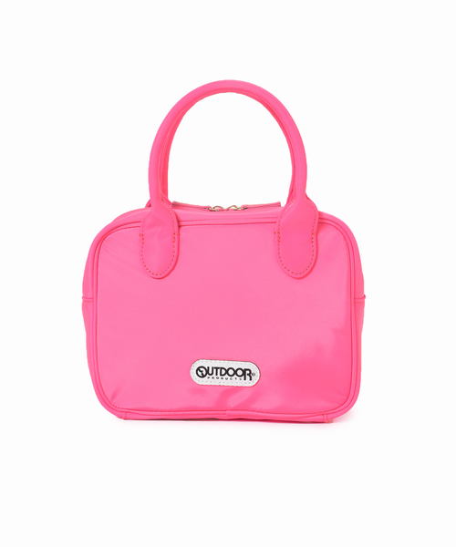 OUTDOOR PRODUCTS(アウトドアプロダクツ)の「2WAY CUBE BAG(ショルダーバッグ・レディース・ピンク/ベージュ/ブラック/ブラウン・FREE)」の7枚目の写真