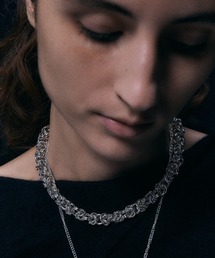 IRIS47 | 【IRIS 47】weave necklace/ウィーヴ ネックレス ボリューム チェーン(ネックレス)