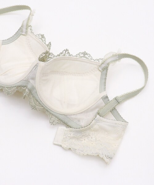 Risa Magli（リサマリ）の「シャノン ブラジャー （D－F） ＜S Make Type＞（ブラジャー・レディース・ボルドー/ゴールド/グリーン・D80/E65/E70/E75/E80/F65/F70/F75/F80/D75/D70/D65）」の14枚目の写真