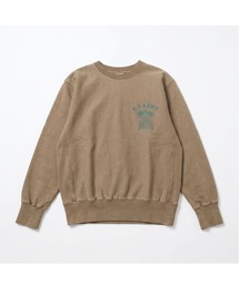 HOUSTON ピグメントリバーススウェット(ARMY)