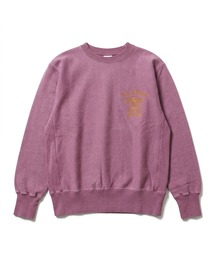 HOUSTON ピグメントリバーススウェット(ARMY)