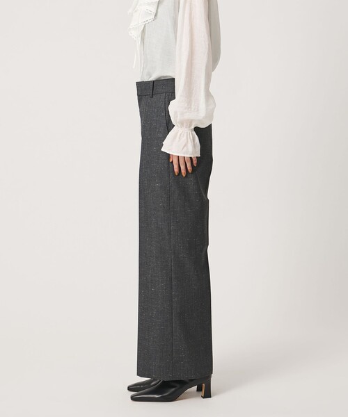 UNITED ARROWS(ユナイテッドアローズ)の「CANGIOLI ストレート パンツ(スラックス・レディース・ダークグレー・38/36/34)」の5枚目の写真