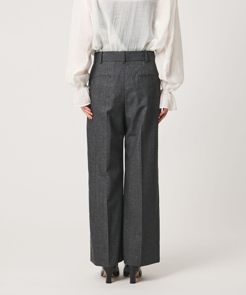 UNITED ARROWS(ユナイテッドアローズ)の「CANGIOLI ストレート パンツ(スラックス・レディース・ダークグレー・38/36/34)」の6枚目の写真