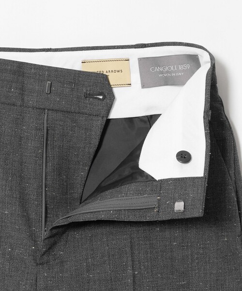 UNITED ARROWS(ユナイテッドアローズ)の「CANGIOLI ストレート パンツ(スラックス・レディース・ダークグレー・38/36/34)」の12枚目の写真
