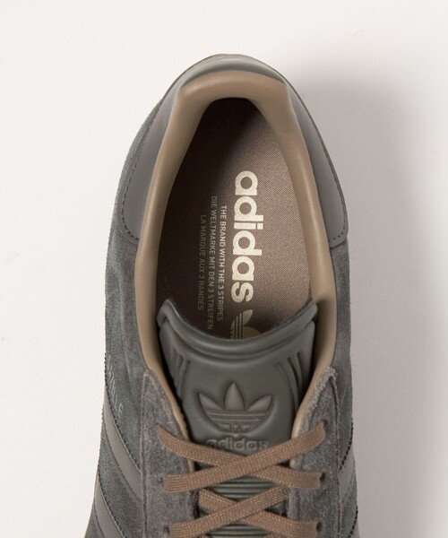 adidas Originals(アディダスオリジナルス)の「【別注】<adidas Originals> GAZELLE ガゼル スニーカー(スニーカー・メンズ・ダークグレー・26.5cm/28cm/26cm/27cm/27.5cm)」の7枚目の写真