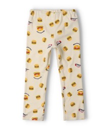 moujonjon（ムージョンジョン）の「くまハンバーガー柄リップルパンツ（その他パンツ）」