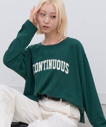 ∴ふんわりタッチカレッジロゴTee