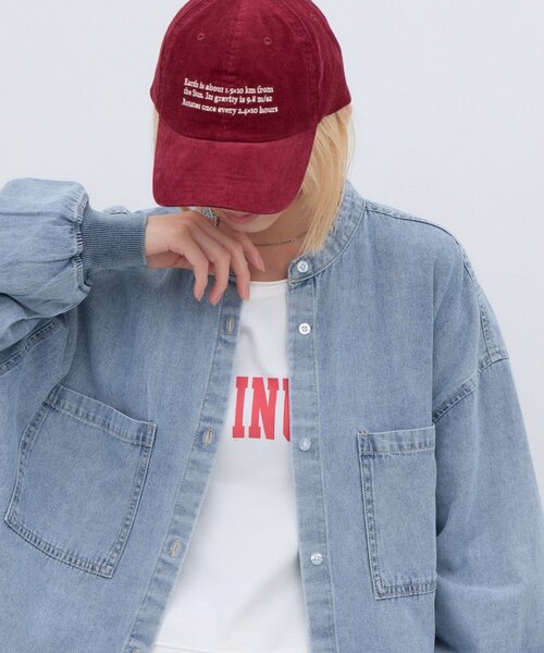 CIAOPANIC TYPY(チャオパニックティピー)の「∴ふんわりタッチカレッジロゴTee(Tシャツ/カットソー・レディース・ホワイト/オフホワイト/グリーン・ONE SIZE)」の15枚目の写真