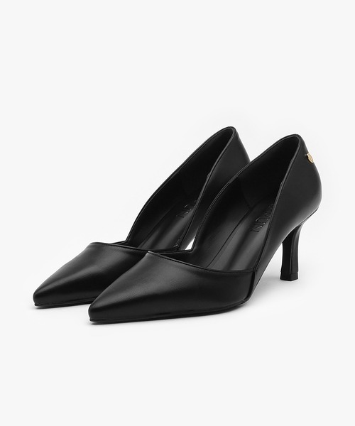 SAPPUN(サプン)の「Avinne(アヴィンヌ)ベーシックスティレットヒールパンプス(7cm)(220-65207)SAPPUN(サプン)(パンプス・レディース・ブラック/ベージュ・22.5/23/23.5/24/24.5)」の1枚目の写真