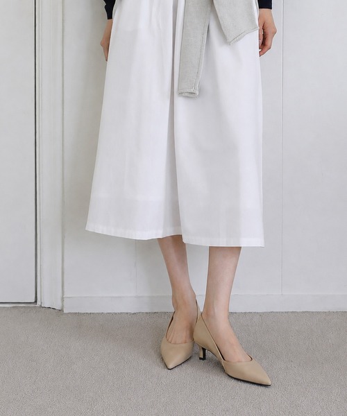 SAPPUN(サプン)の「Avinne(アヴィンヌ)ベーシックスティレットヒールパンプス(7cm)(220-65207)SAPPUN(サプン)(パンプス・レディース・ブラック/ベージュ・22.5/23/23.5/24/24.5)」の17枚目の写真