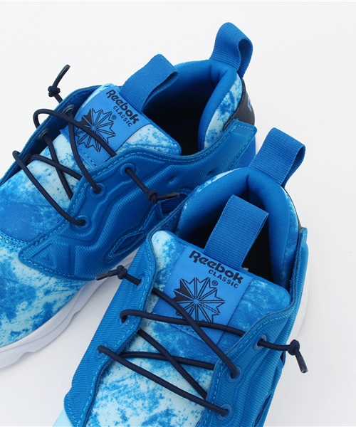 Reebok（リーボック）の「フューリーライト Reebok CLASSIC (リーボック クラシック) （スニーカー・キッズ・ブルー/パープル・16.5cm/19.5cm/19.0cm/21.0cm/17.5cm/20.0cm/18.0cm/17.0cm/20.5cm/22.0cm/18.5cm/21.5cm）」の8枚目の写真