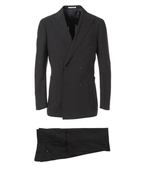 S/DOUBLE (エスダブル)の「S/DOUBLE(エスダブル)STRH TRO SUIT(セットアップ・メンズ・ダークグレー/ネイビー・LARGE/MEDIUM)」の2枚目の写真