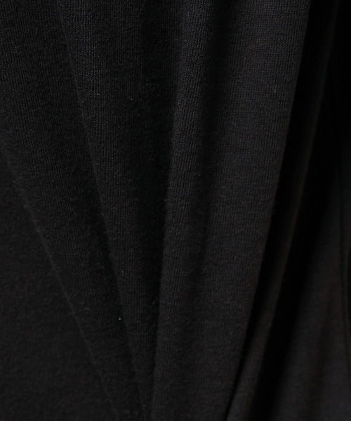 MOUSSY（マウジー）の「HALF SLEEVE TEE J（Tシャツ/カットソー・レディース・ホワイト/ライトブラック/レッド/ベージュ・FREE）」の12枚目の写真