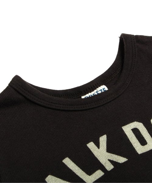 BREEZE（ブリーズ）の「チュール重ねTシャツ（Tシャツ/カットソー・キッズ・オフホワイト/ブラック・130/110/95/100/120/90/140/80）」の8枚目の写真