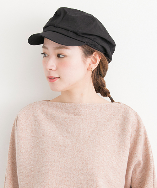 URBAN RESEARCH（アーバンリサーチ）の「 UR ボリュームキャスケット（キャスケット・レディース・ベージュ/ブラック・FREE）」の10枚目の写真