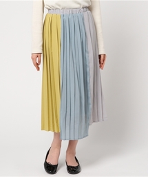POU DOU DOU | 配色プリーツスカート(スカート)