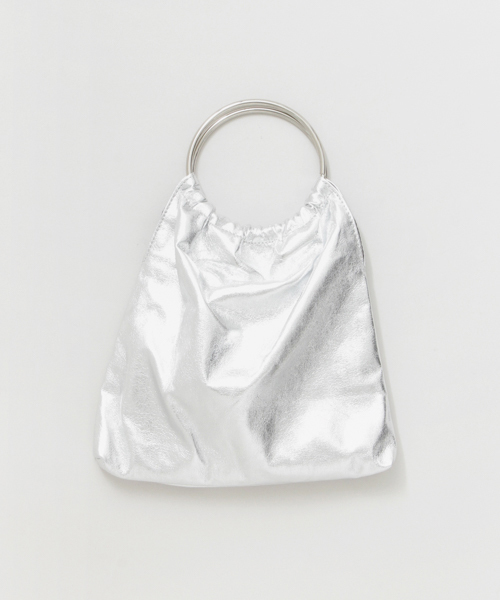 UR SELECT（ユーアールセレクト）の「メタリックリングバッグ（トートバッグ・レディース・シルバー/ゴールド・FREE）」の11枚目の写真