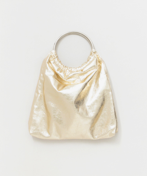 UR SELECT（ユーアールセレクト）の「メタリックリングバッグ（トートバッグ・レディース・シルバー/ゴールド・FREE）」の12枚目の写真