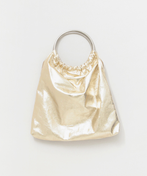 UR SELECT（ユーアールセレクト）の「メタリックリングバッグ（トートバッグ・レディース・シルバー/ゴールド・FREE）」の13枚目の写真