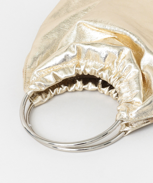 UR SELECT（ユーアールセレクト）の「メタリックリングバッグ（トートバッグ・レディース・シルバー/ゴールド・FREE）」の15枚目の写真