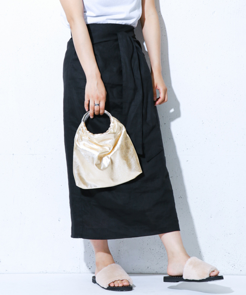 UR SELECT（ユーアールセレクト）の「メタリックリングバッグ（トートバッグ・レディース・シルバー/ゴールド・FREE）」の21枚目の写真