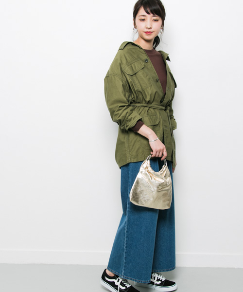 UR SELECT（ユーアールセレクト）の「メタリックリングバッグ（トートバッグ・レディース・シルバー/ゴールド・FREE）」の22枚目の写真