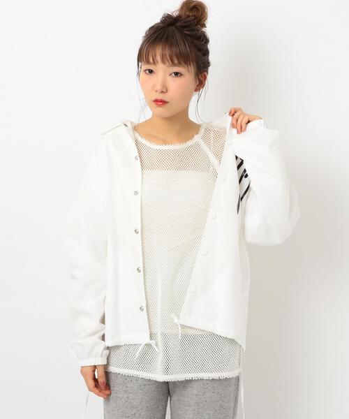 Another Edition(アナザーエディション)の「AE×RK PRT COACH JK◆(その他アウター・レディース・ホワイト/ブラック・FREE)」の1枚目の写真