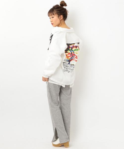 Another Edition(アナザーエディション)の「AE×RK PRT COACH JK◆(その他アウター・レディース・ホワイト/ブラック・FREE)」の21枚目の写真