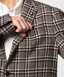 LARDINI チェック柄 テーラードジャケット LARDINI（ラルディーニ）の「LARDINI チェック柄ジャケット