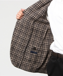 LARDINI チェック柄 テーラードジャケット LARDINI（ラルディーニ）の「LARDINI チェック柄ジャケット