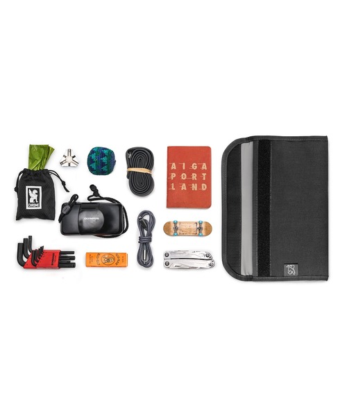 CHROME（クローム）の「［ CHROME / クローム ］UTILITY POUCH LARGE / ユーティリティー ポーチ ラージ（ポーチ・レディース・ブラック/ブラウン系カモフラージュ/グリーン/レッド系その他・L/FREE）」の7枚目の写真