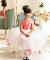 Catherine Cottage | 花びら揺れるロマンティックドレス(ドレス)