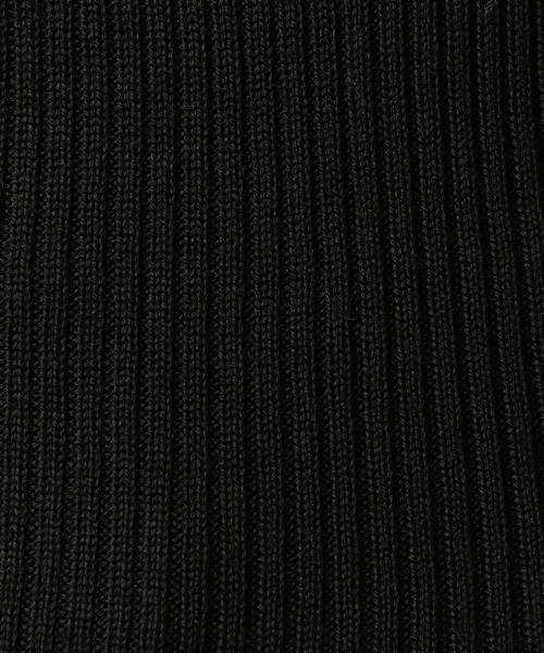 green label relaxing（グリーンレーベルリラクシング）の「[手洗い可能] KF リブ ハートネック ロングスリーブ ニット 9G ◆（ニット/セーター・レディース・ブラック/ブラウン/オフホワイト/ライラック/シャーベット・FREE）」の21枚目の写真