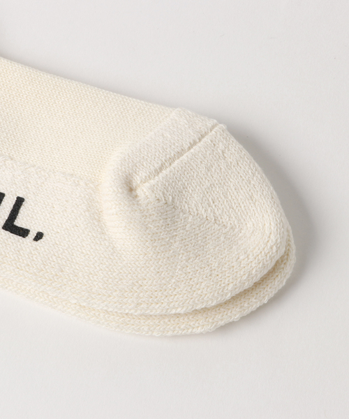 MHL.（エムエイチエル）の「MILITARY SOCK（ソックス/靴下・レディース・ホワイト/ブラック/カーキ・FREE）」の5枚目の写真