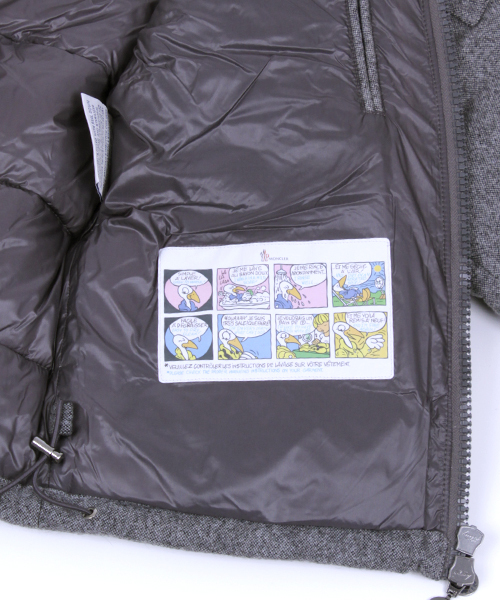 MONCLER（モンクレール）の「【商品紹介】MONCLER×International Gallery BEAMS / MAYA（ダウンジャケット/コート・メンズ・グレー/ネイビー・0/1/2/3/4）」の6枚目の写真