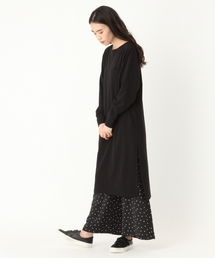 niko and... | オリジナル起毛フライス袖リブワンピース【niko and ...】(ワンピース)