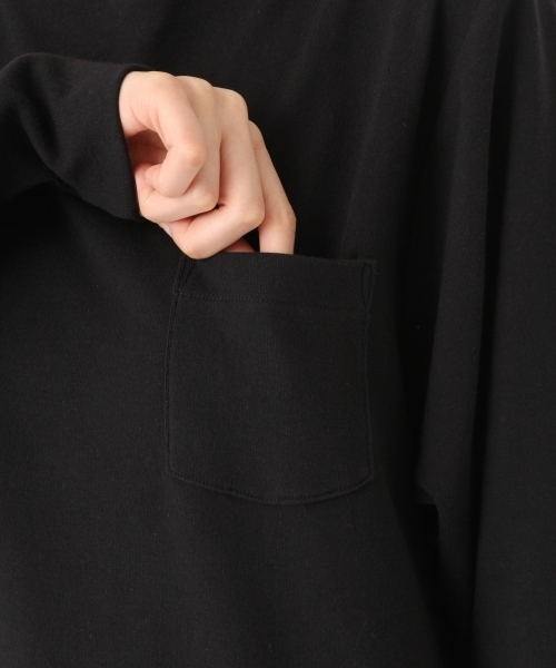 niko and...（ニコアンド）の「オリジナル起毛フライス袖リブワンピース（ワンピース・レディース・グレー/パープル/ブラック・LARGE/MEDIUM）」の11枚目の写真