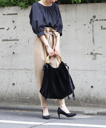 Bilitis dix-sept ans | 【WEB限定】Bilitis sept-ans/ベルベットバッグ（中）(ショルダーバッグ)