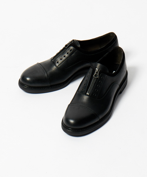 alfredoBANNISTER（アルフレッドバニスター）の「センターＺＩＰシューズ（ドレスシューズ・メンズ・ブラック/ダークブラウン/ダークネイビー・44/40/39/41/42/43）」の5枚目の写真