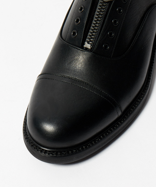 alfredoBANNISTER（アルフレッドバニスター）の「センターＺＩＰシューズ（ドレスシューズ・メンズ・ブラック/ダークブラウン/ダークネイビー・44/40/39/41/42/43）」の6枚目の写真
