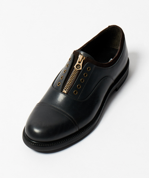 alfredoBANNISTER（アルフレッドバニスター）の「センターＺＩＰシューズ（ドレスシューズ・メンズ・ブラック/ダークブラウン/ダークネイビー・44/40/39/41/42/43）」の10枚目の写真
