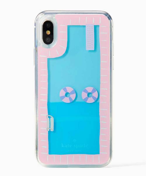 kate spade NEW YORK - ケイトスペード iPhoneX/XS ケース BLUE kate spade new york（ケイトスペード ニューヨーク）の