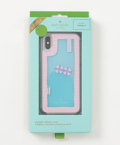 kate spade NEW YORK - 新品 ケイトスペード kate spade スマートフォンケース POOL AND FLOATIES マルチ kate spade new york（ケイトスペード ニューヨーク）の