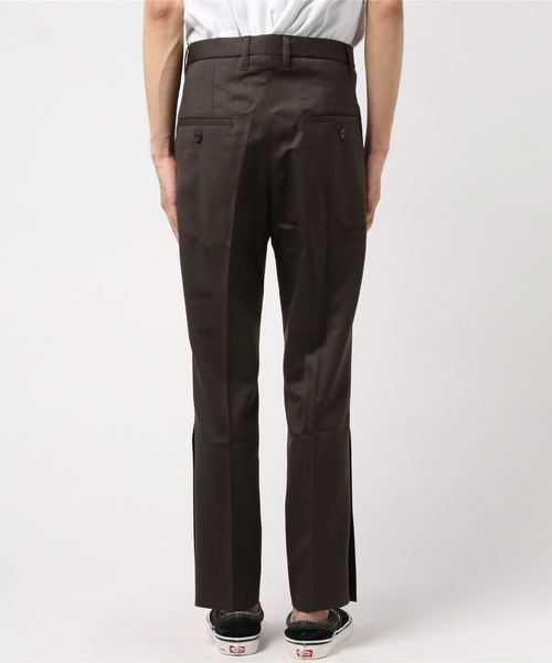 Name.（ネーム）の「【Name.】別注フレアスラックス（その他パンツ・メンズ・ブラック/ブラウン・1）」の4枚目の写真