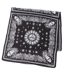 HYSTERIC MINI | mini on skull bandanna  ストール(バンダナ/スカーフ)