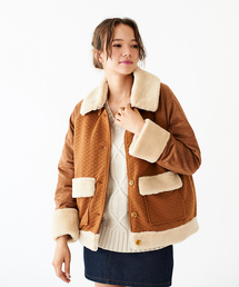 flower | ベビーシープコート(ムートンコート)